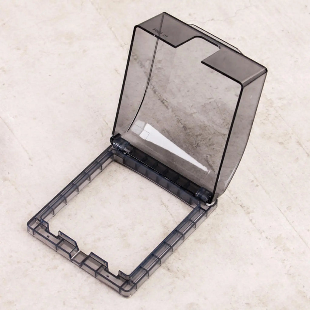 Waterproof Outlet Cover – Clear Weatherproof Socket Box Weatherproof Outlet Cover SPOT