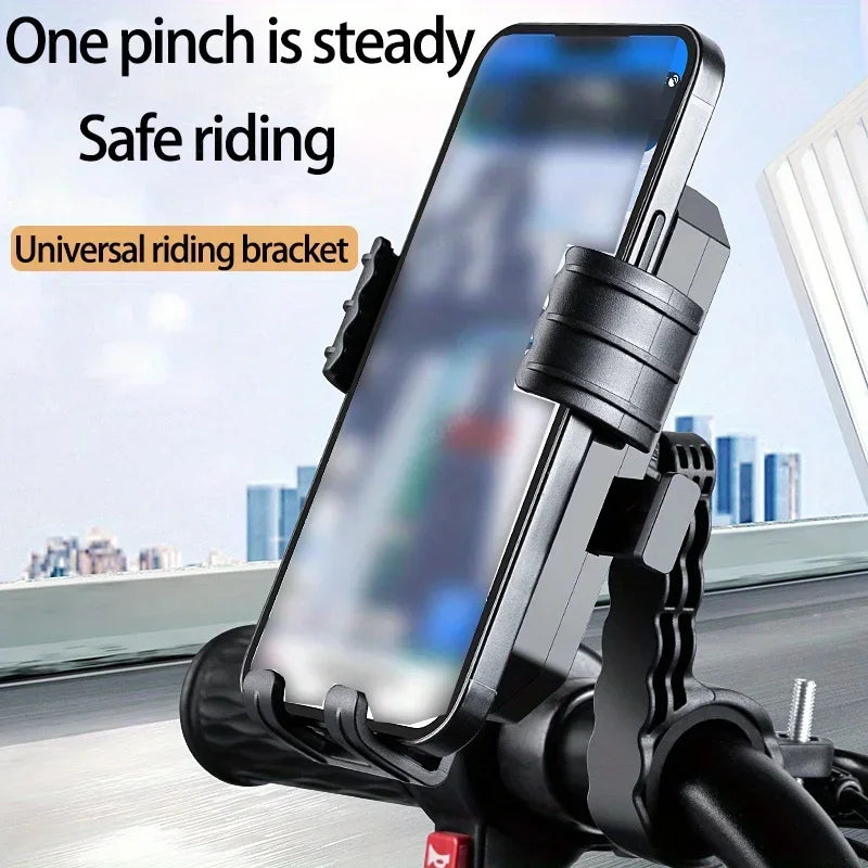 Bike & Motorcycle Phone Mount with Lock – Fits 4.7"–6.8" Handlebar Phone Mount SPOT