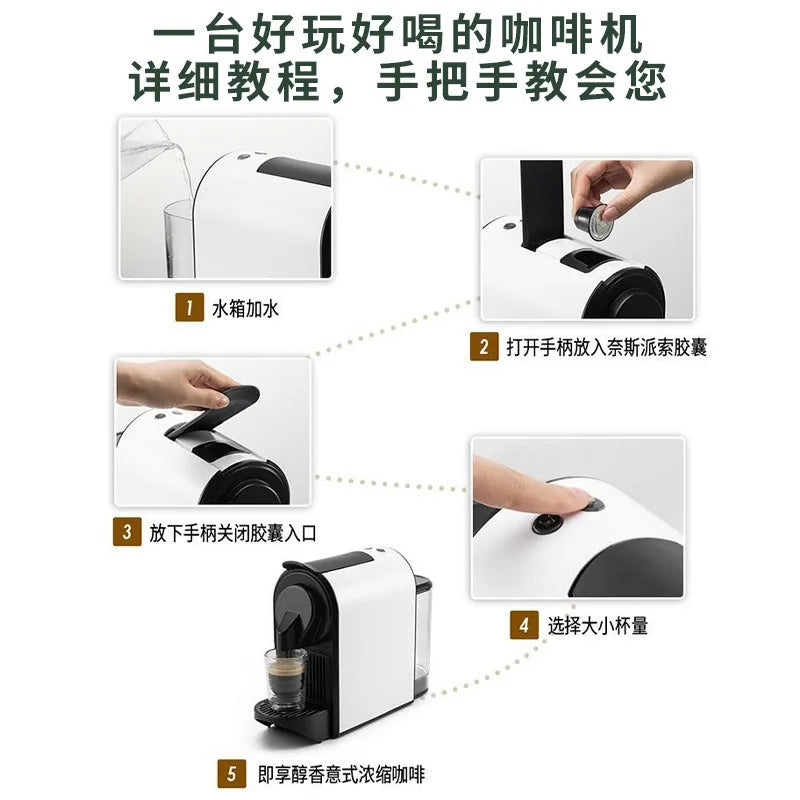 DUTRIEUX Automatic Espresso & Capsule Coffee Machine Espresso Coffee Machine SPOT