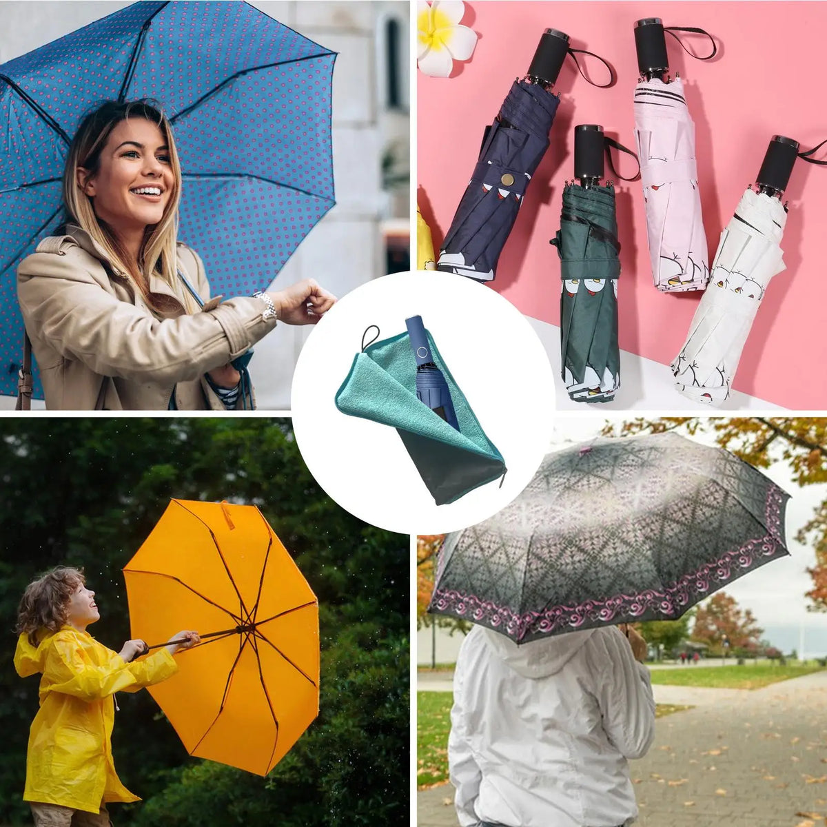 Chenille Umbrella Bag – Super Absorbent Quick-Dry Cover Umbrella Storage Bag SPOT