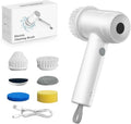 Electric Spin Scrubber – 6-Head Cordless Cleaning Brush Electric Spin Scrubber SPOT Black XS