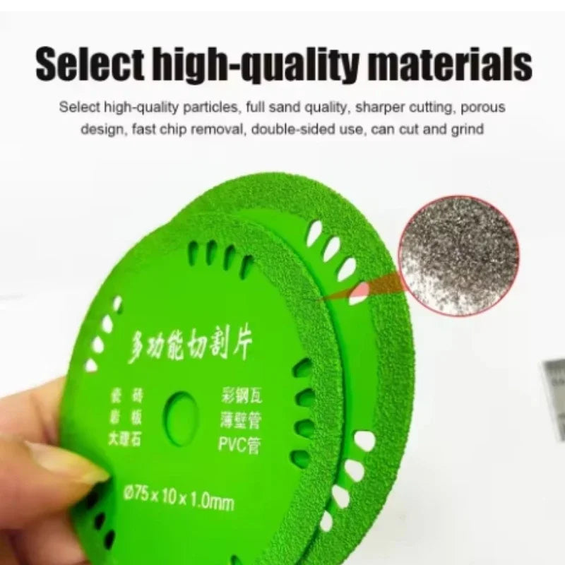Diamond Glass & Ceramic Cutting Disc for Angle Grinder Wet/Dry Diamond Cutting Disc SPOT