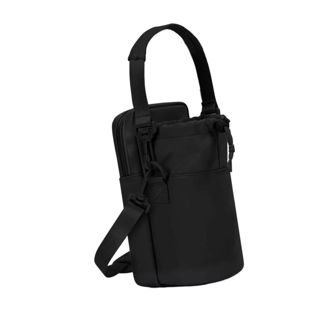 Water Bottle Carrier Bag with Shoulder Strap & Phone Pocket Bottle Carrier Bag SPOT Light Green