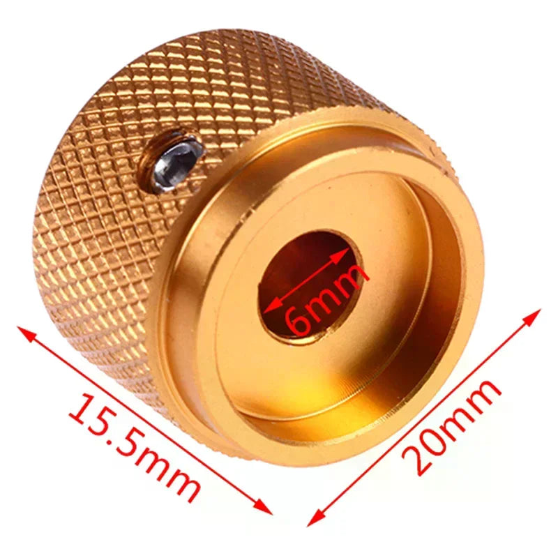 Solid Aluminum Rotary Encoder Knob – 6mm Volume Control Rotary Encoder Knob SPOT