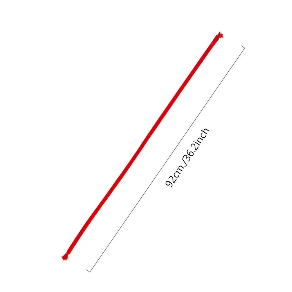 Stiff Rope Magic Trick – Classic Close-Up Street & Stage Prop Magic Rope Prop SPOT Red