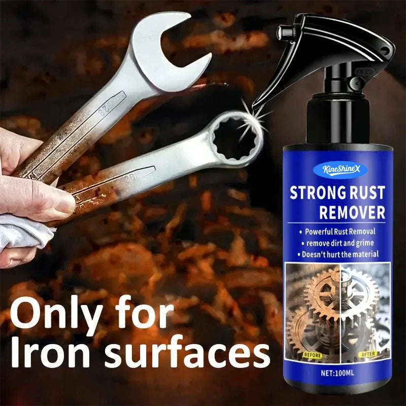 Car Rust Remover Spray – Wheel Hub & Metal Derusting 100ml Rust Remover Spray SPOT