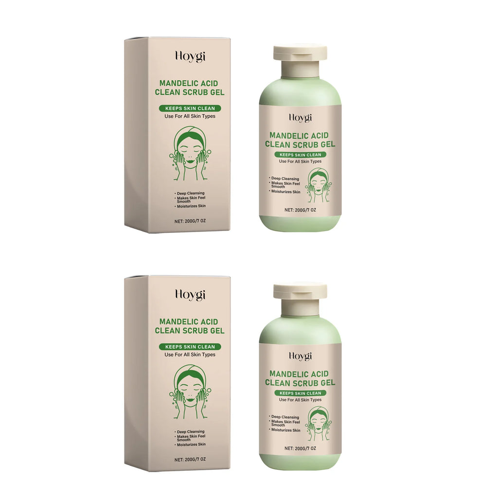 Hoygi Mandelic Acid Body Scrub Gel – Exfoliate & Smooth Skin Body Exfoliating Scrub SPOT 2 x 200g Boxed
