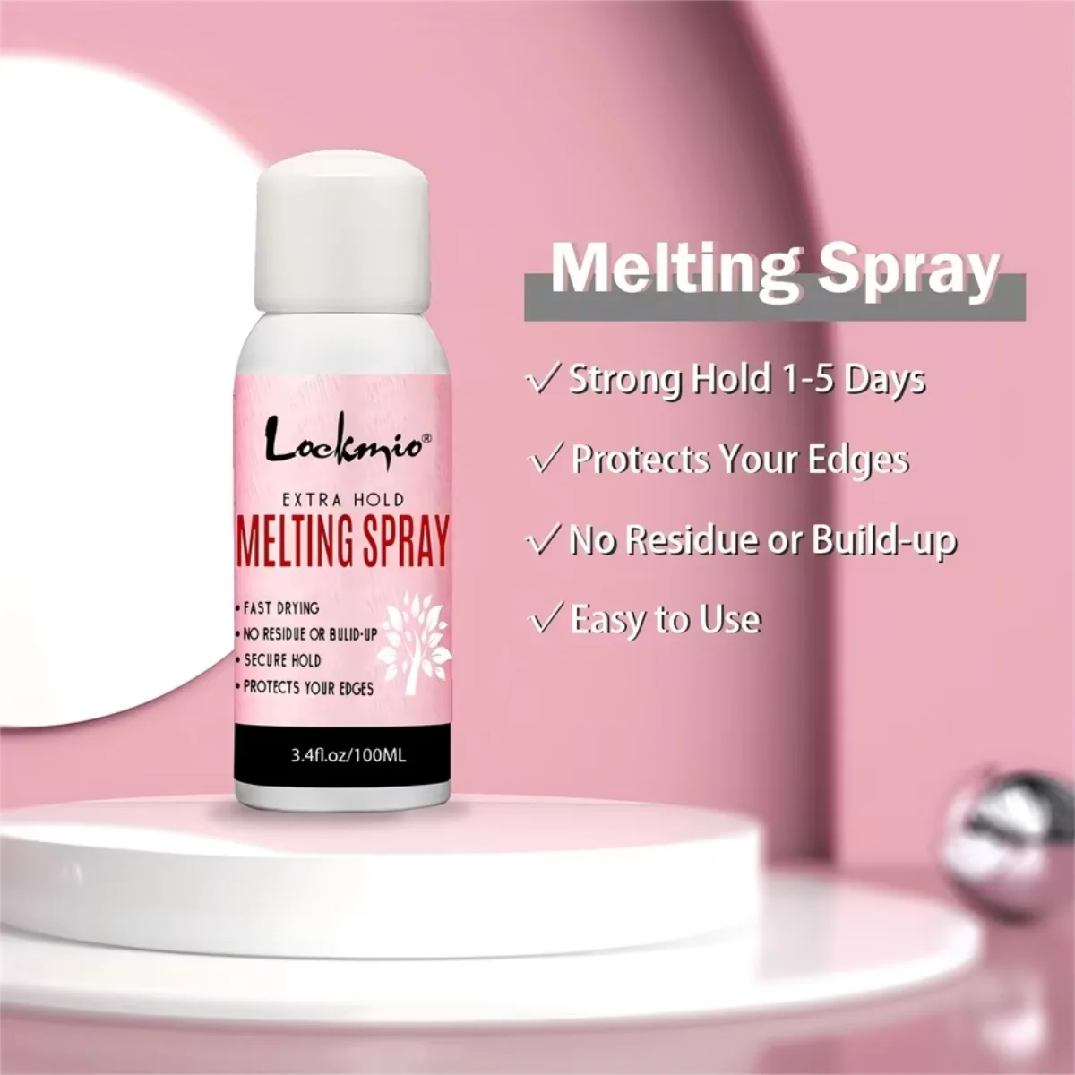 Lace Melting Spray & Invisible Wig Adhesive | Hair Wax Stick Wig Adhesive Spray SPOT