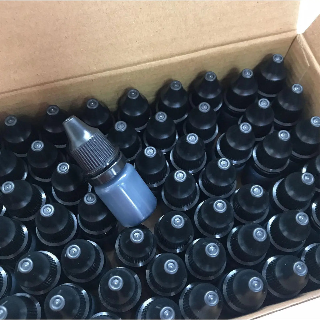 3-Pack 10ml Black Stamp Ink Refills – Privacy Security Seal Stamp Ink Refill SPOT