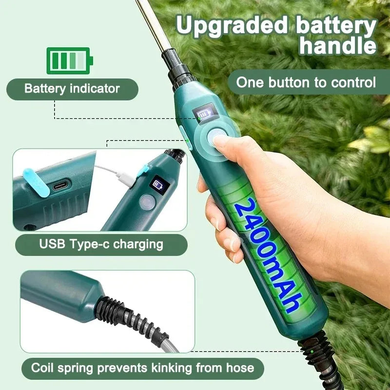Electric Garden Sprayer 2400mAh – 3 Nozzles Portable Electric Garden Sprayer SPOT