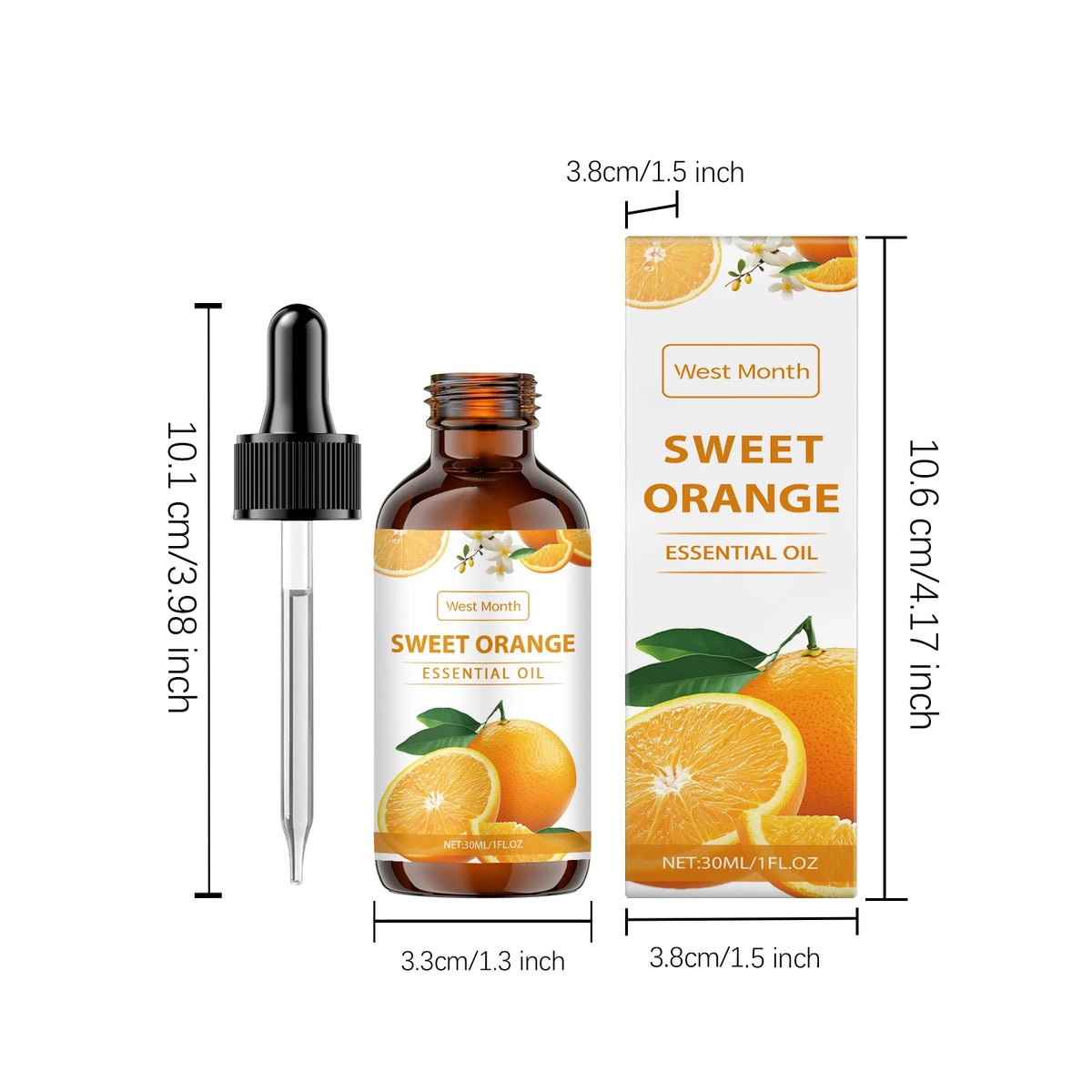 Sweet Orange Essential Oil – Hydrating Body Massage & Skin Care Essential Oil SPOT