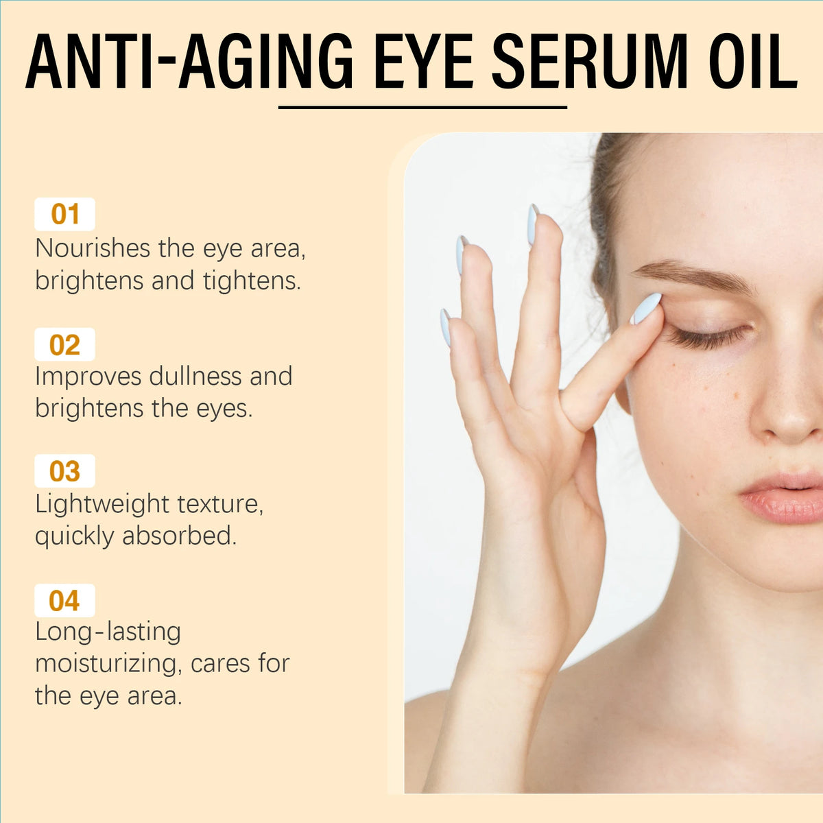 Anti-Aging Eye Serum Oil – Brighten, Firm & Hydrate 10ml Eye Serum Oil SPOT