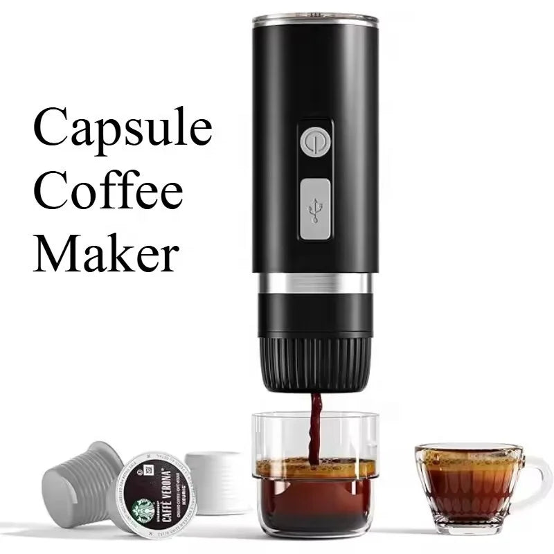 DUTRIEUX Portable Electric Espresso Maker – Capsule & Ground Portable Espresso Maker SPOT