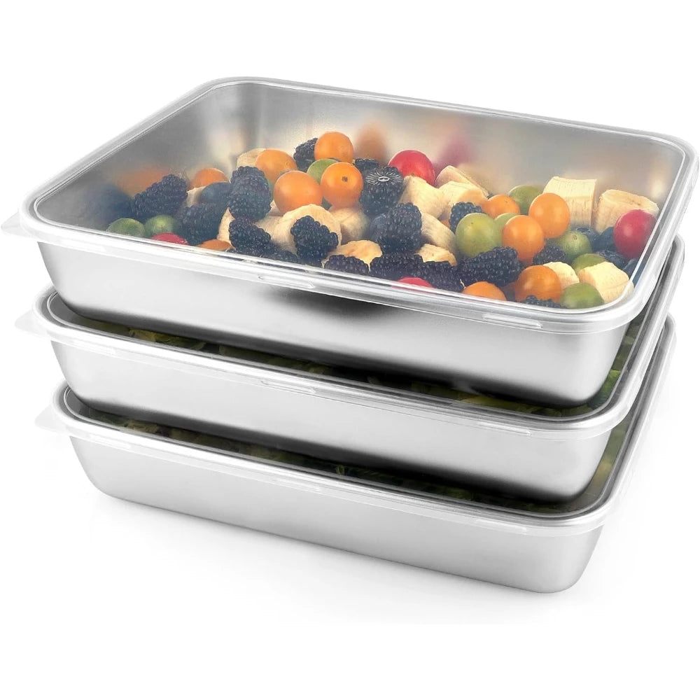 WOOJACK Stainless Steel Food Storage Container with Lid Food Storage Container SPOT