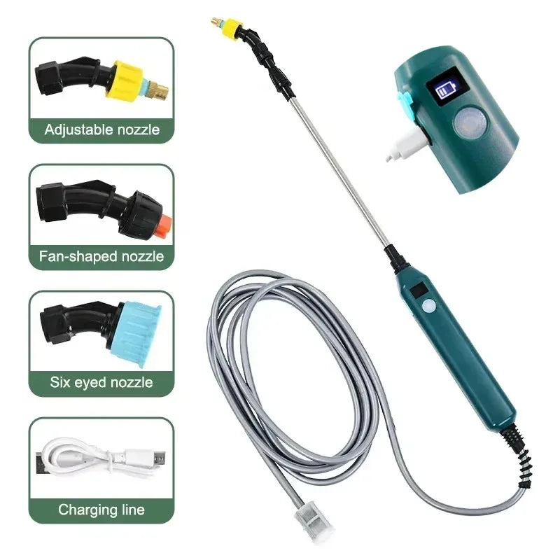 Electric Garden Sprayer 2400mAh – 3 Nozzles Portable Electric Garden Sprayer SPOT