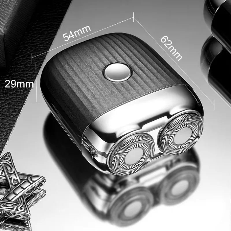 Portable Rechargeable Electric Shaver – Zinc Alloy Men's Razor Electric Shaver SPOT