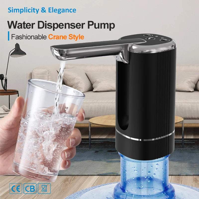 USB Foldable Electric Water Dispenser Pump – Portable Auto Electric Water Pump SPOT