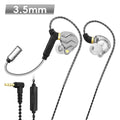 VIKEFON Wired Gaming Earbuds – Detachable Mic, 11mm Driver Wired Gaming Earbuds SPOT 3.5mm white