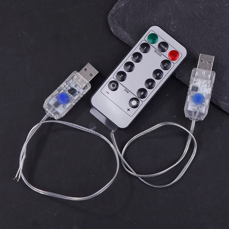 LED Strip Light Remote Controller USB – 8 Modes | 4.5V LED Light Controller SPOT