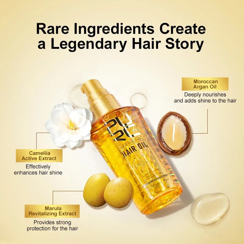 PURC Argan & Amino Acid Hair Oil – Frizz Control Serum 50ml Hair Oil Serum SPOT