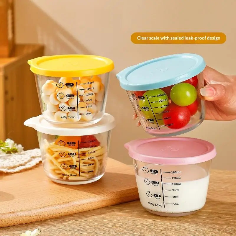 Airtight Glass Food Storage Jar – BPA-Free, Microwave Safe Glass Storage Jar SPOT