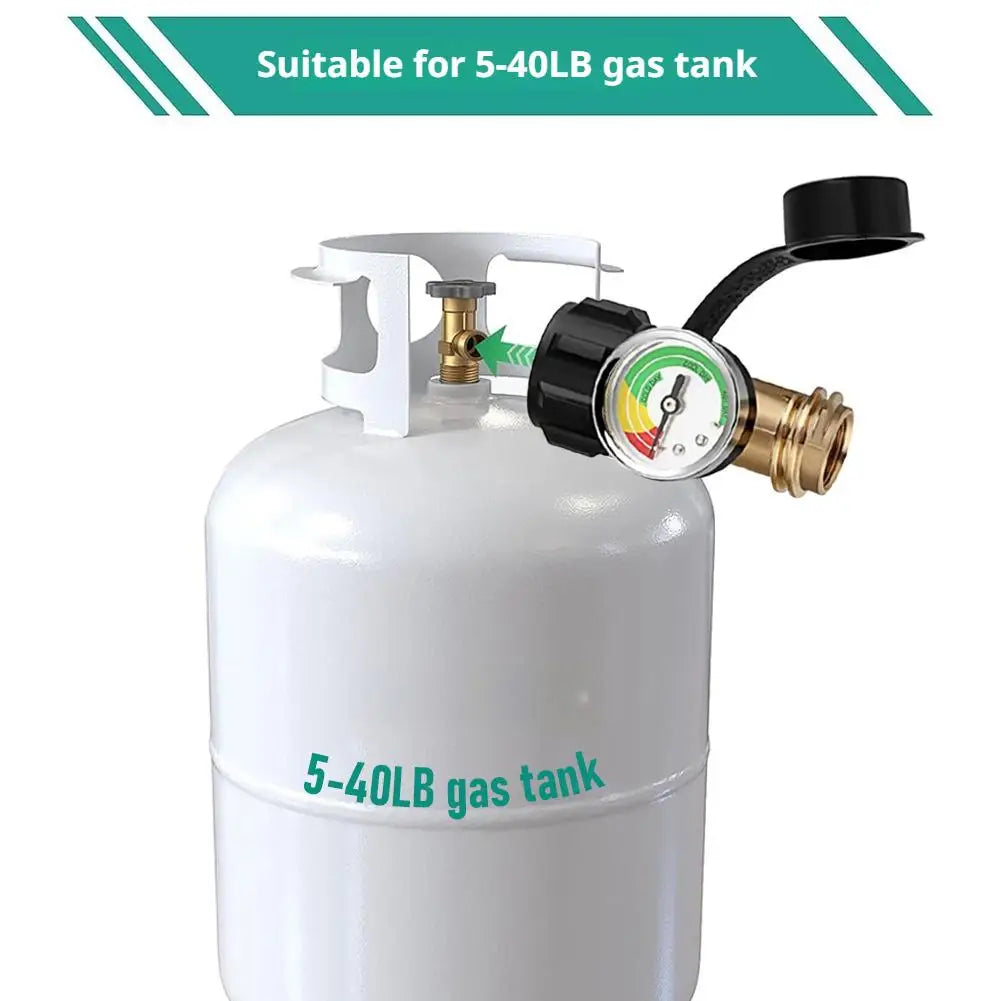 Propane Tank Gauge – Universal QCC1 LP Gas Level Indicator Propane Tank Gauge SPOT