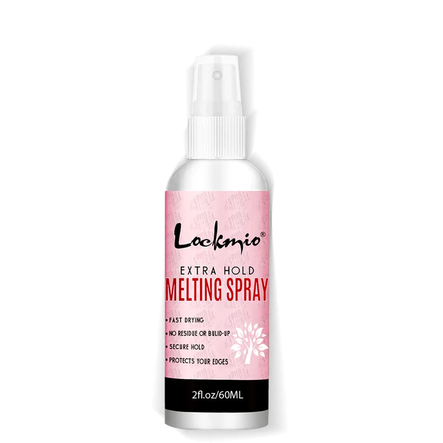 LOCKMIO Wig Melting Spray 60ml – Lace Front Secure Hold Wig Adhesive Spray SPOT 60ml 1pcs 60ml