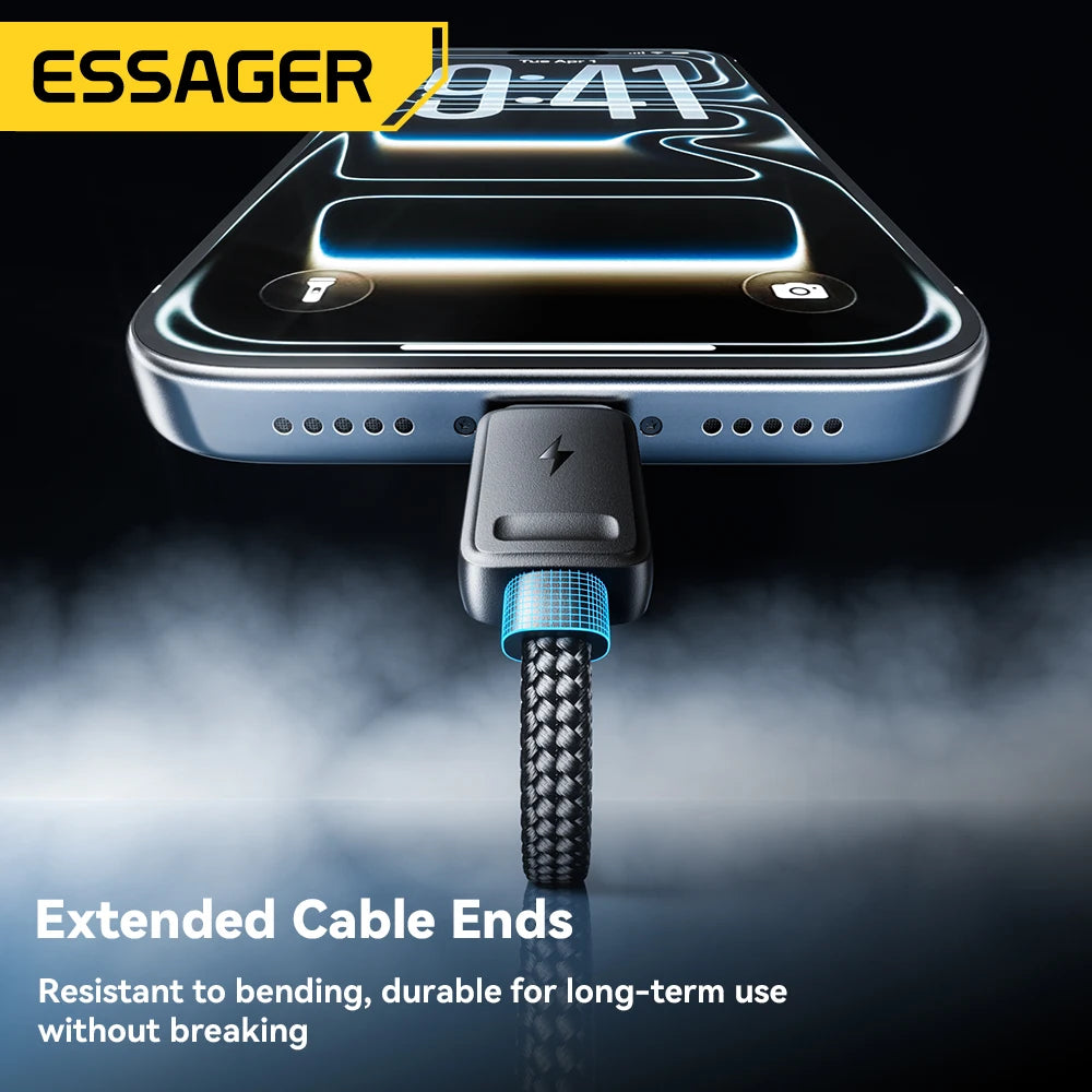 Essager 4-in-1 Fast Charging Cable – USB-C, Micro & Lightning Multi USB Charging Cable SPOT