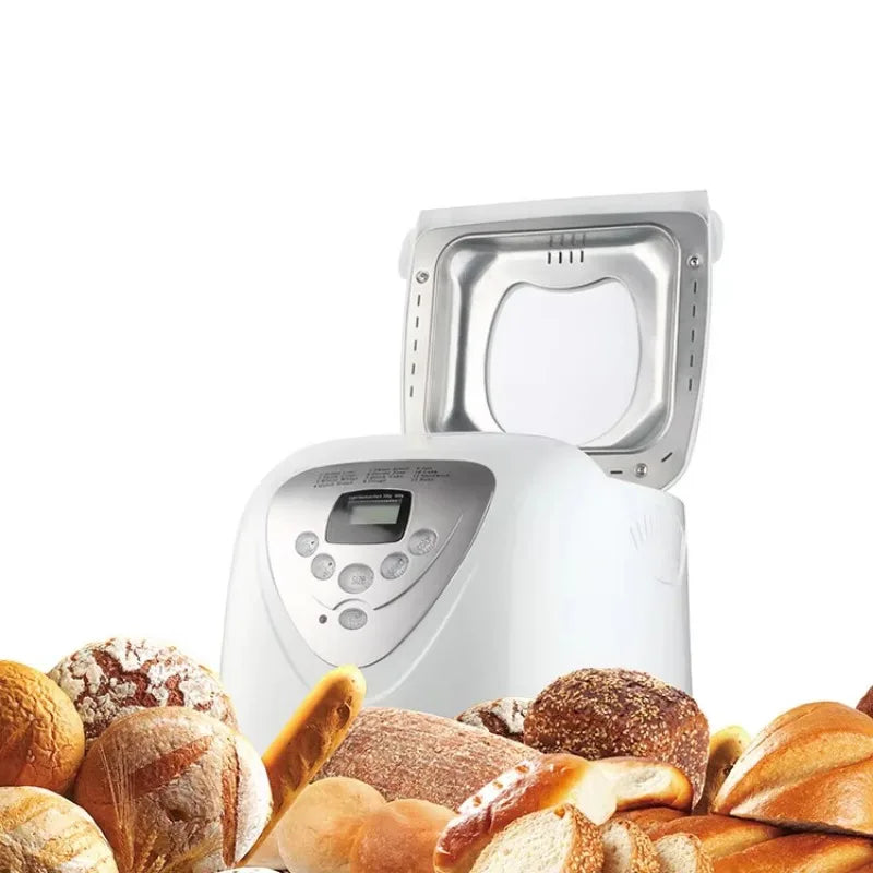 Mini Automatic Bread Maker – Non-Stick, Timer & Memory Function Automatic Bread Maker SPOT