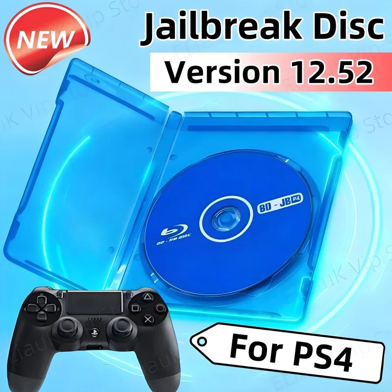 PS4 Bootable BD-J Disc v12.52 – Homebrew & Backup Games PS4 Boot Disc SPOT