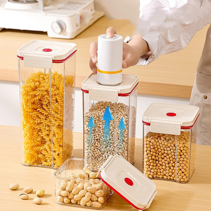 Vacuum Sealed Airtight Canister for Coffee Beans & Cereals Airtight Storage Canister SPOT