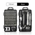 115-in-1 Precision Screwdriver Set | Magnetic Bits & Pry Tools Precision Screwdriver Set SPOT 115 in 1 Gray
