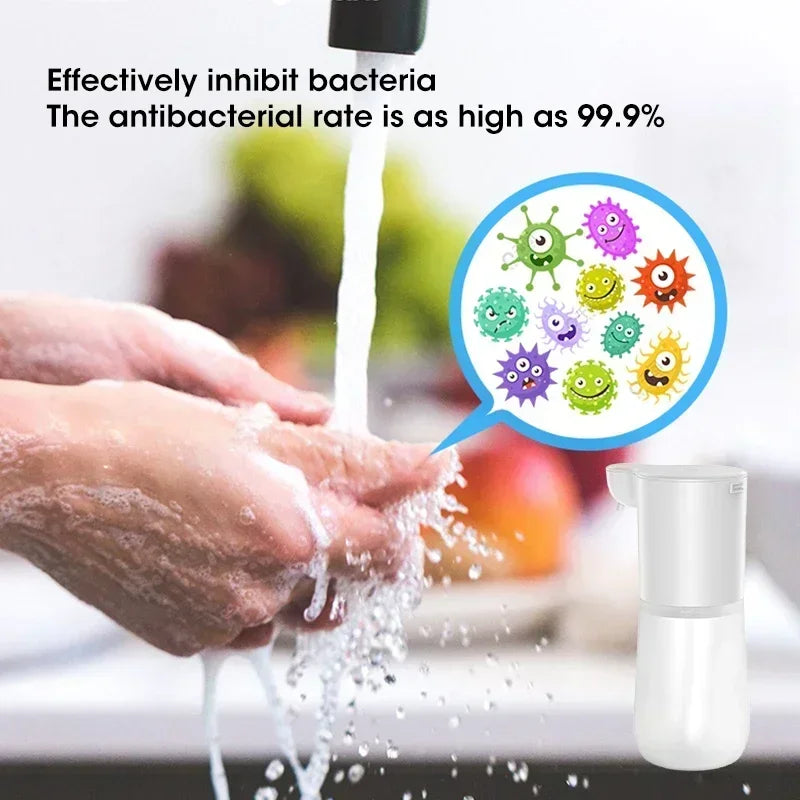 Touchless Automatic Foam Soap Dispenser 350ml USB Rechargeable Foam Soap Dispenser SPOT