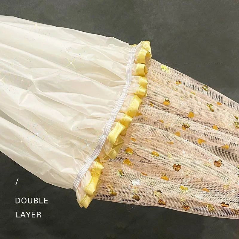 Waterproof Double-Layer Shower Cap – Reusable Starry Sky Shower Cap SPOT