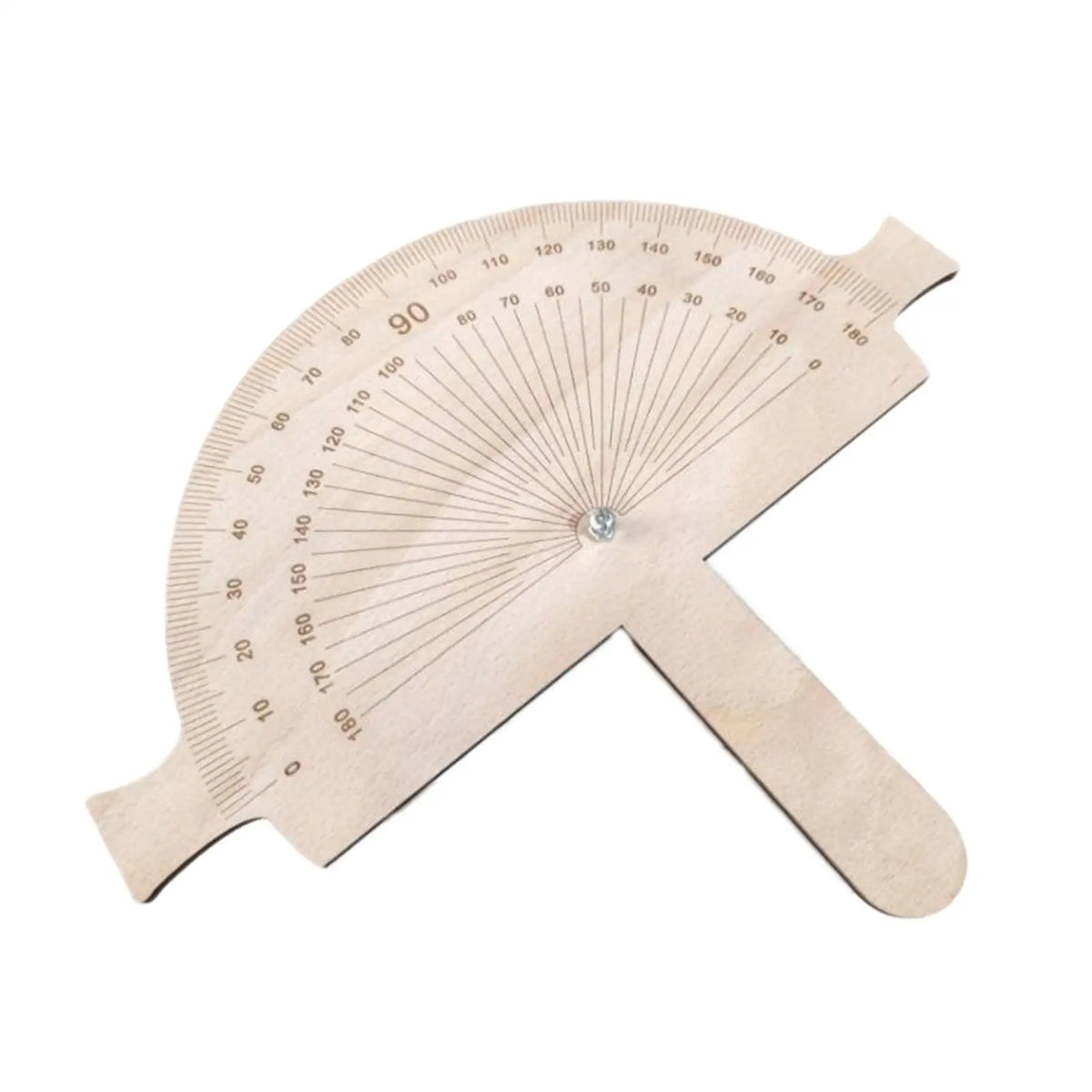 Wooden Angle Protractor – Adjustable Angle Finder Ruler Angle Measuring Tool SPOT Default Title