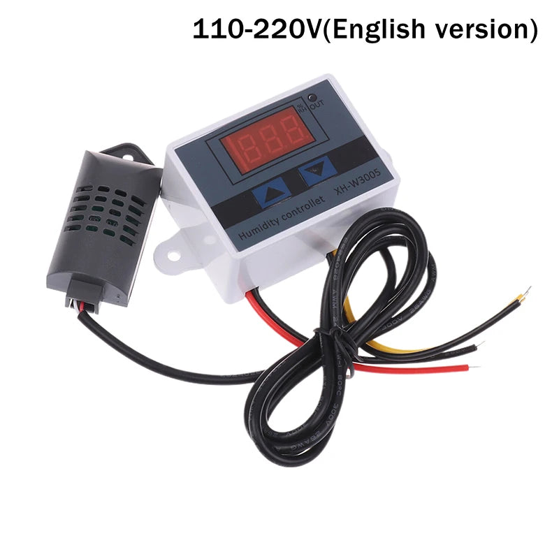 XH-W3005 Digital Humidity Controller 12V 24V 220V + Sensor Humidity Controller SPOT A5
