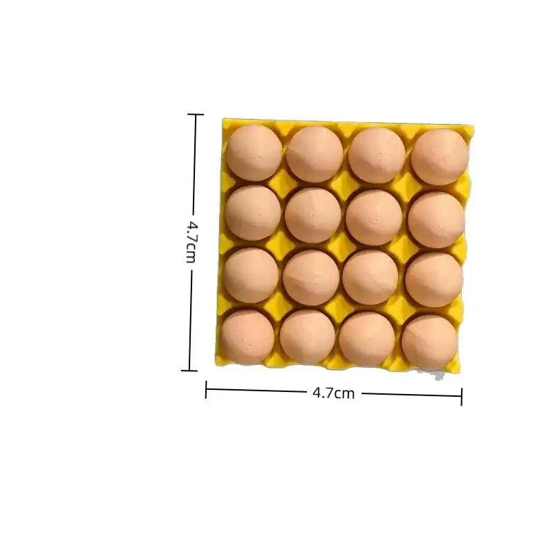 Egg Carton Fridge Magnet Set – Fun Kitchen Note Holder Refrigerator Magnet Set SPOT