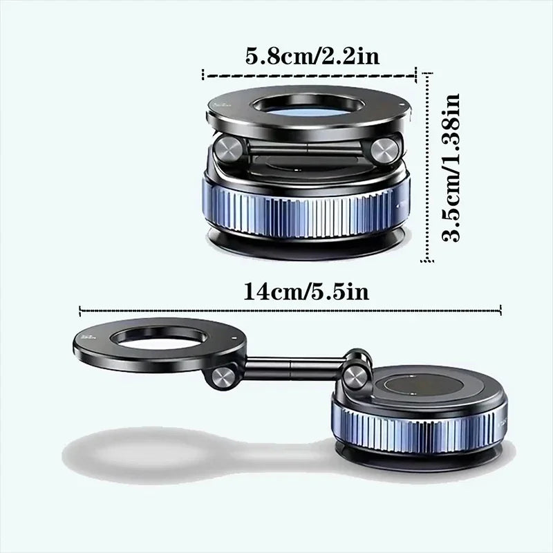 Foldable Magnetic Car Phone Mount – 360° Rotating Holder Car Phone Mount SPOT