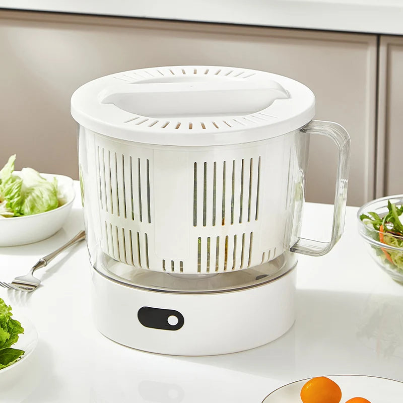 DUTRIEUX Electric Vegetable Spinner & Drainer – 8L+ Salad Dryer Electric Salad Spinner SPOT Default Title