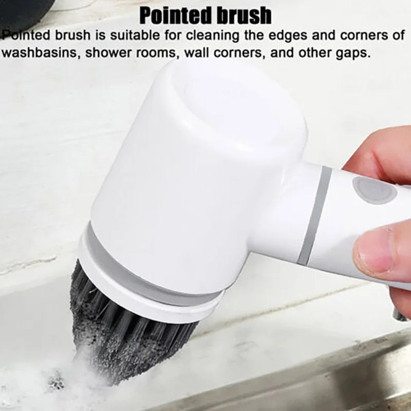 Cordless Electric Spin Scrubber – Rechargeable Cleaning Brush Electric Spin Scrubber SPOT