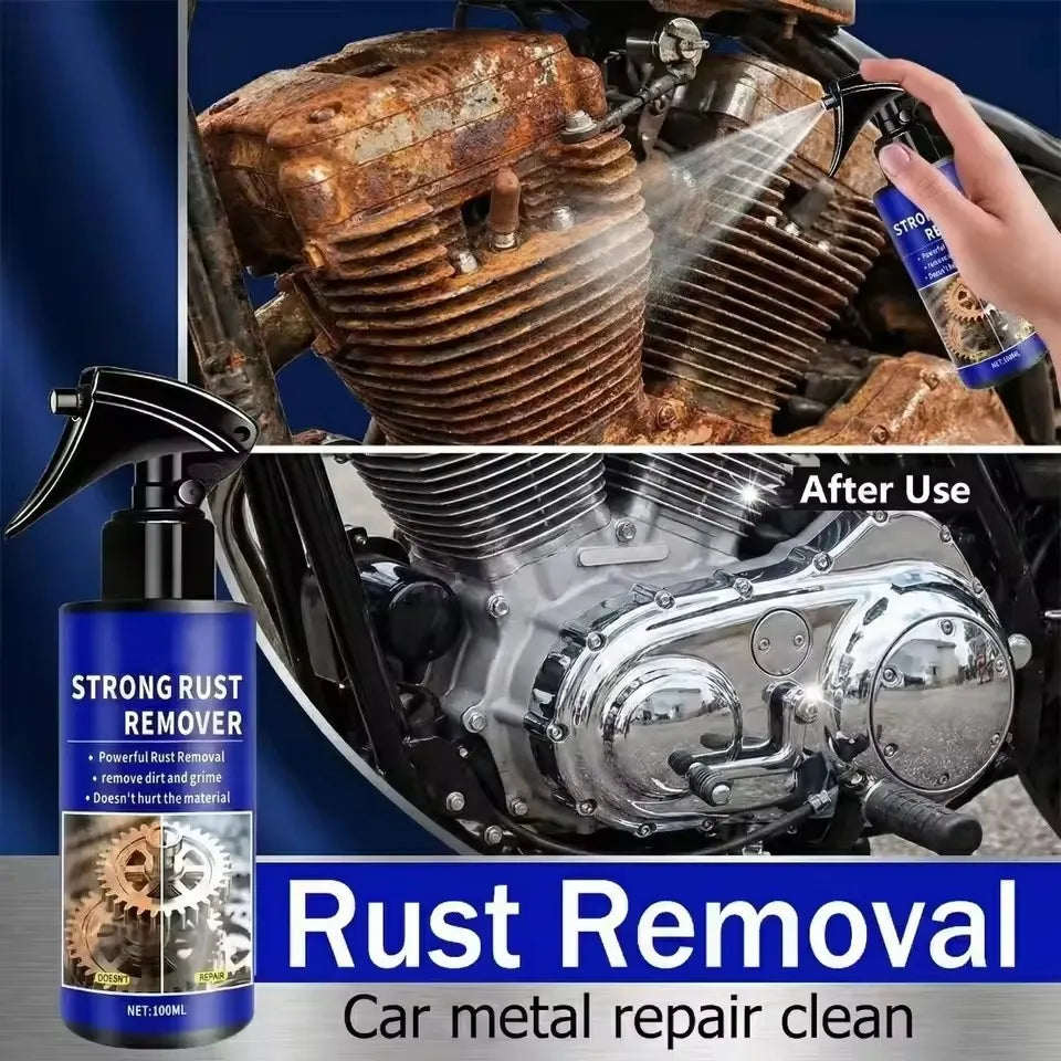 Rust Remover Spray – Metal Rust Inhibitor & Wheel Hub Care Rust Remover Spray SPOT