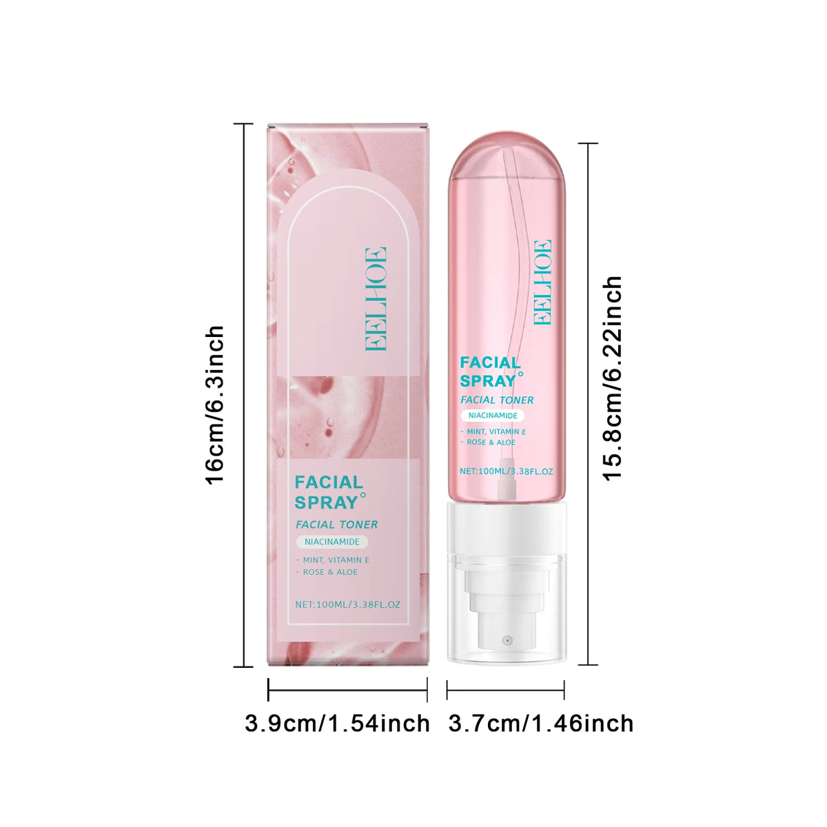 Eelhoe Niacinamide Toner Spray – Brightening & Hydrating Mist Facial Toner Spray SPOT