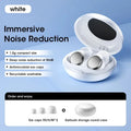 Reusable Silicone Ear Plugs – Sleep, Travel & Concert Use Silicone Ear Plugs SPOT White