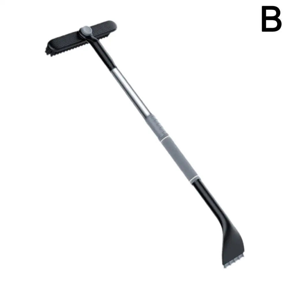 Telescopic Car Snow Shovel – Ice Scraper & Brush Winter Tool Car Ice Scraper SPOT Grey C