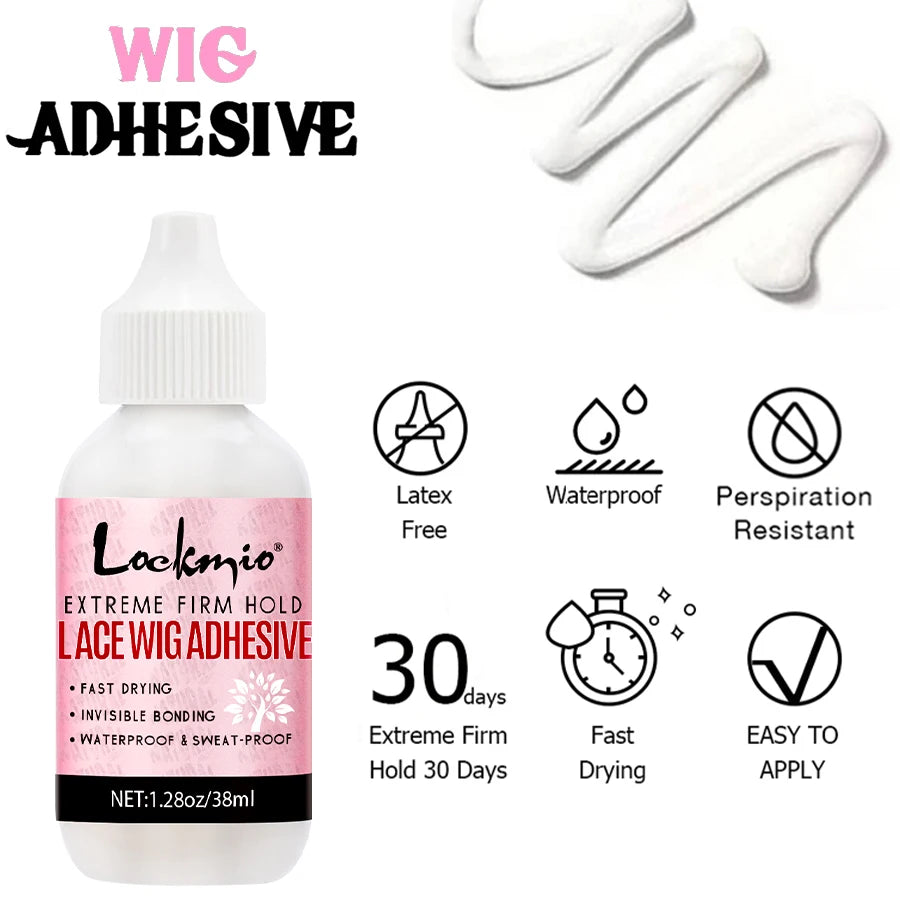 Wig Adhesive Kit – Lace Glue, Wax Stick & Edge Control Gel Wig Adhesive Kit SPOT