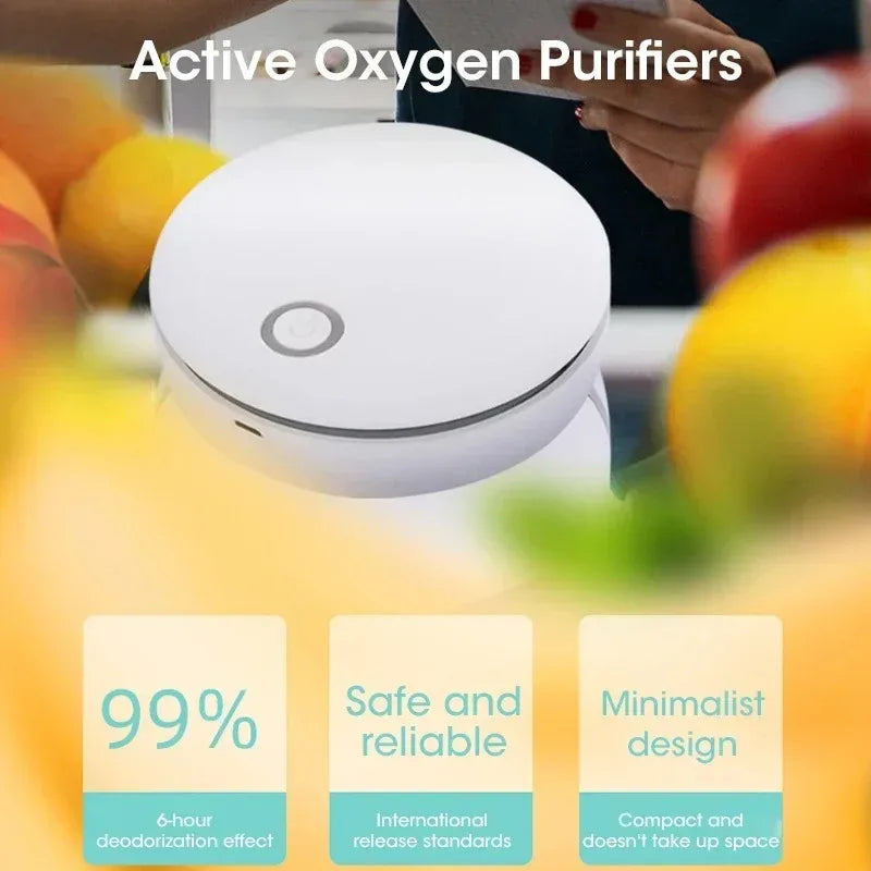 NOCCLILI 2-in-1 Ozone Air Purifier H13 HEPA Odor Eliminator Ozone Air Purifier SPOT