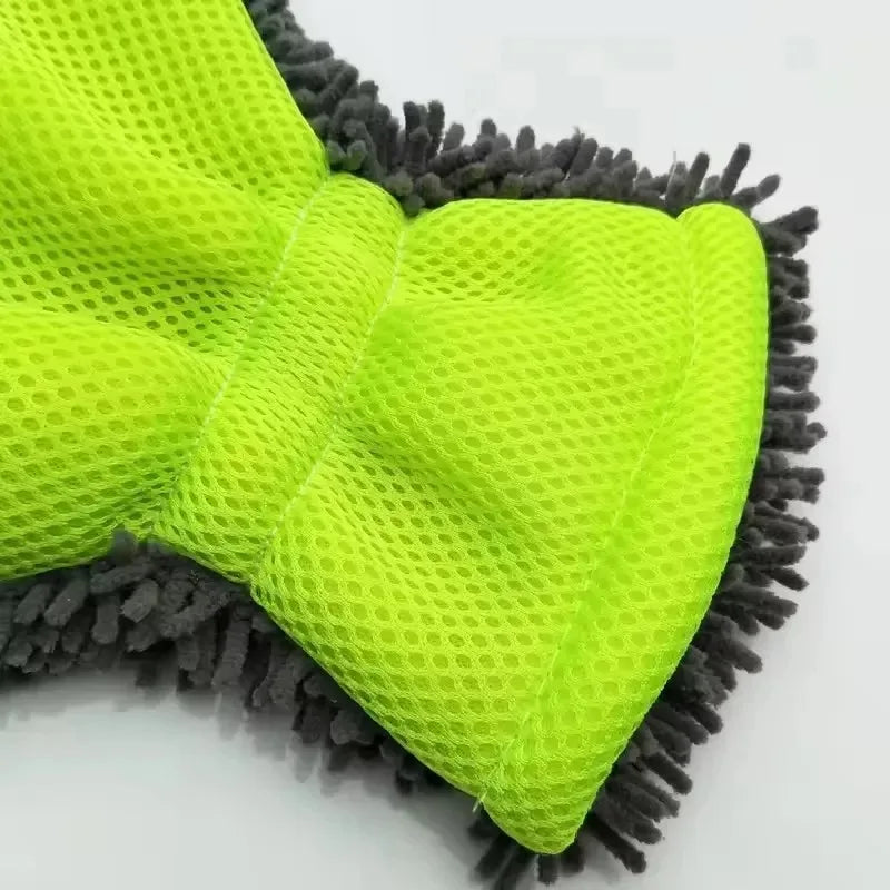 Microfiber Car Wash Gloves – Scratch-Free Chenille Cleaner Car Wash Gloves SPOT