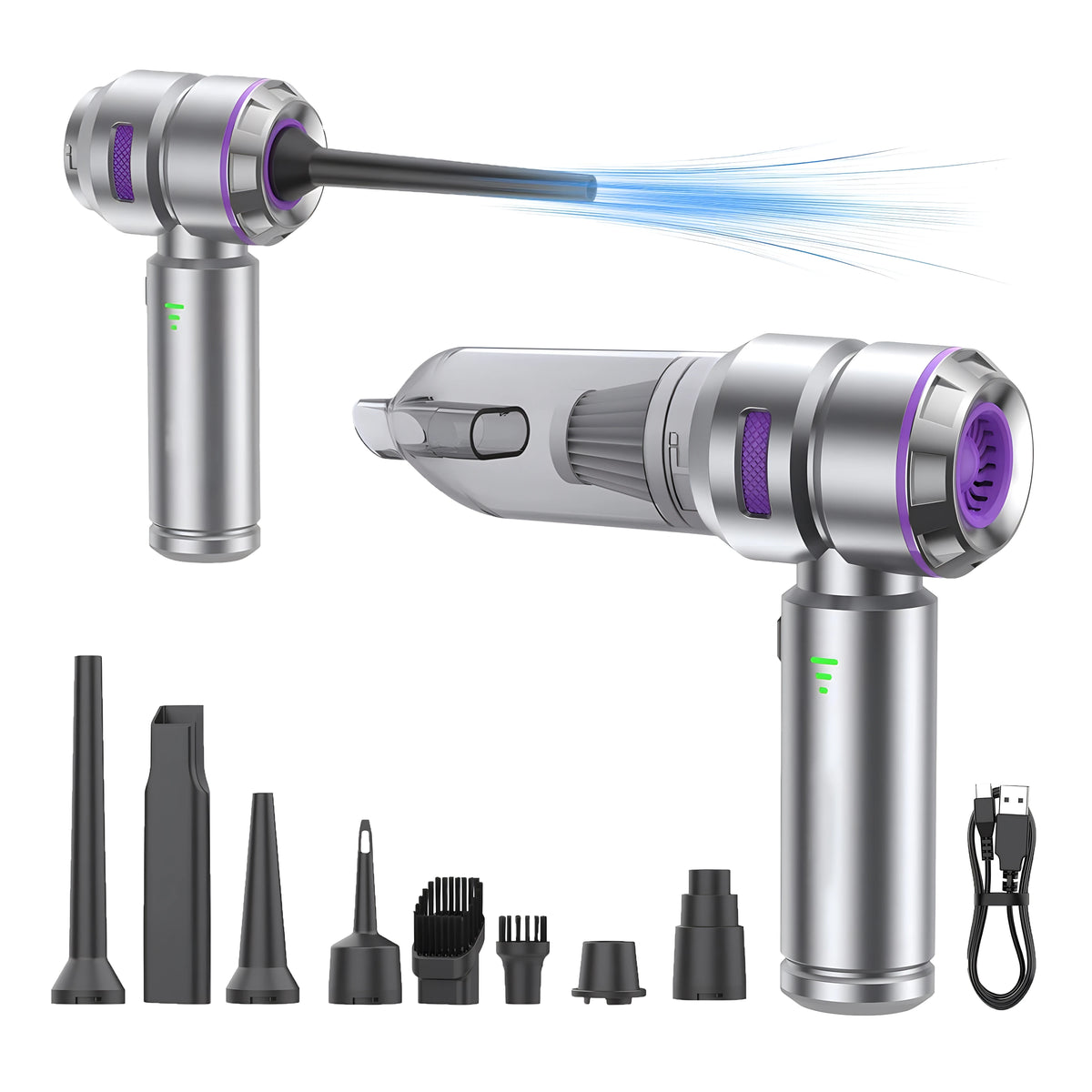Cordless Car Vacuum 15000Pa 4-in-1 Handheld Cleaner Handheld Vacuum Cleaner SPOT