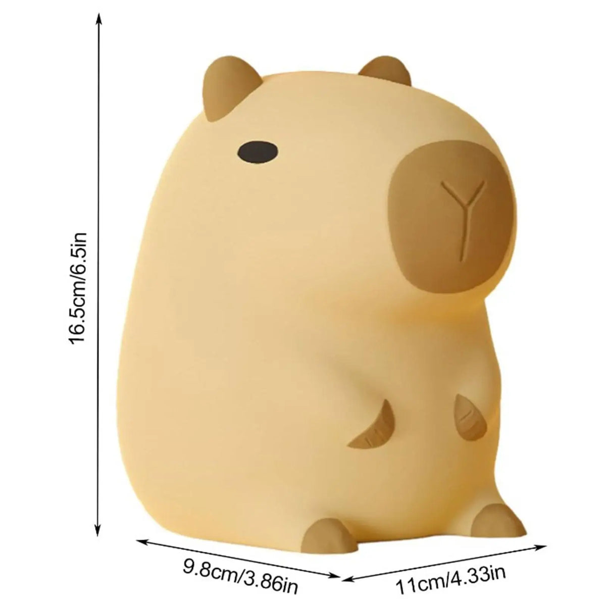 Capybara Night Light – Rechargeable LED Kids Bedside Lamp LED Night Light SPOT