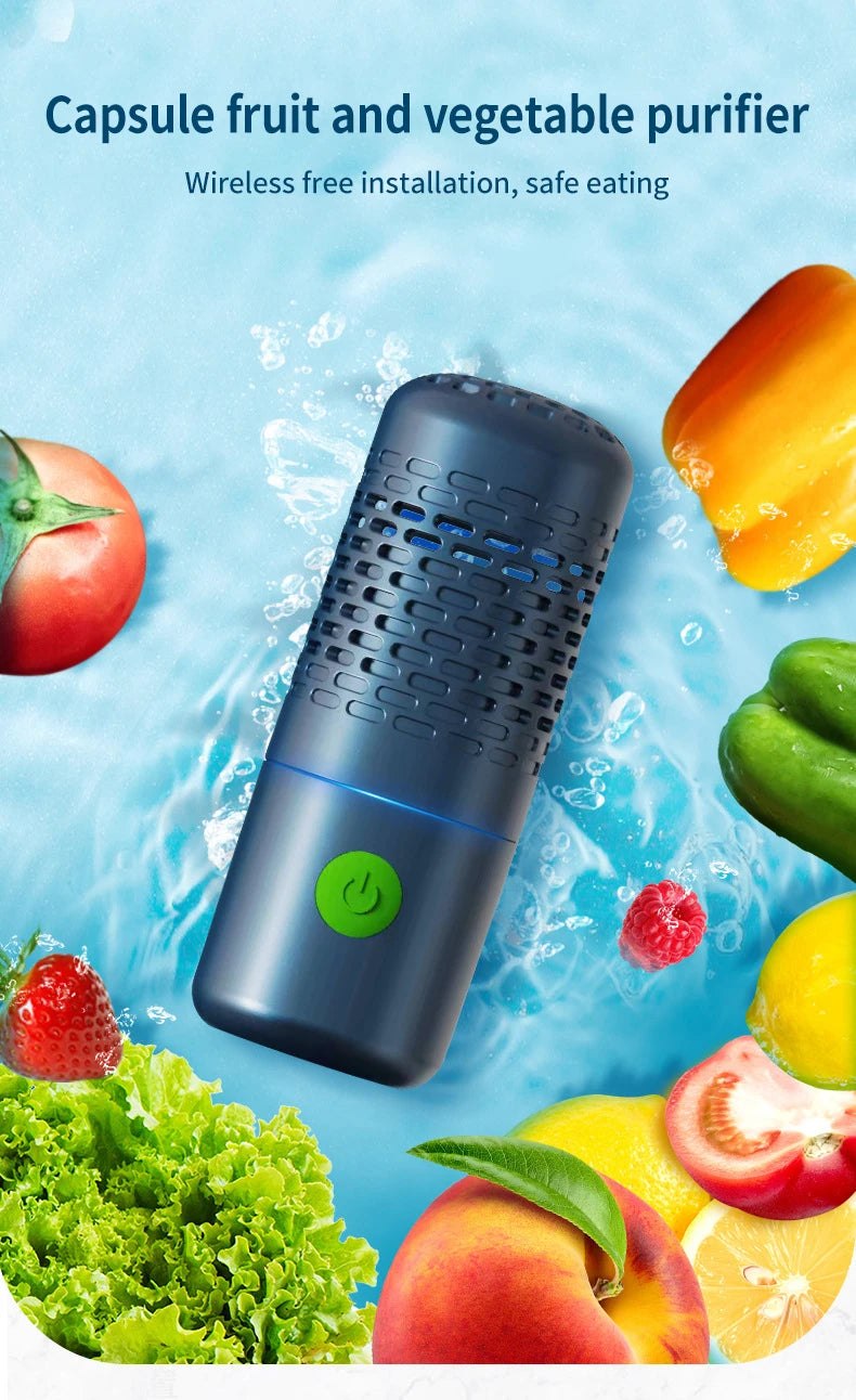 DUTRIEUX Capsule Fruit & Vegetable Cleaner Washer USB Vegetable Cleaner SPOT
